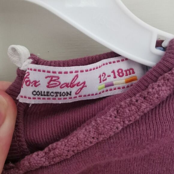 5/$10 Fox baby t-shirt size 12-18 m - Picture 3 of 4